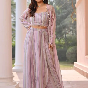 Step out in effortless style with our trendy Co-ords sets. Designed to mix and match or wear together, these coordinated outfits bring modern fashion and comfort into perfect harmony. Ideal for casual outings, workdays, or social gatherings, our Co-ords offer versatile looks that keep you chic and confident every day.